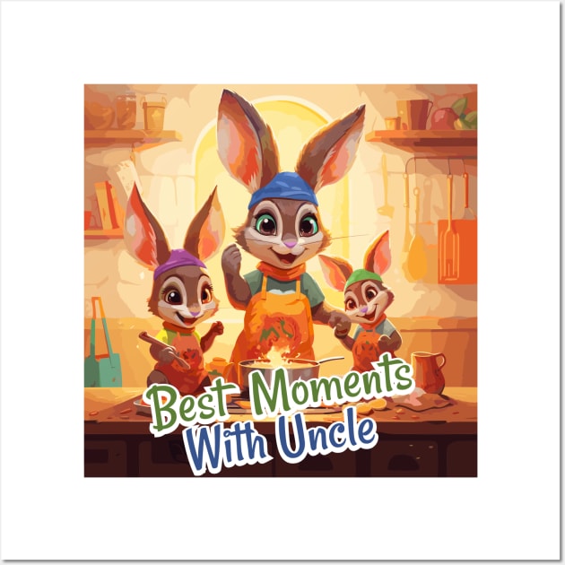 Best Moments With Uncle Wall Art by JessCrafts